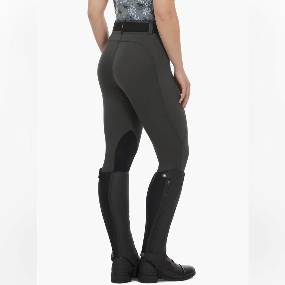 Kerrits Performance Knee Patch Pocket Riding Tight in Woodland Grey